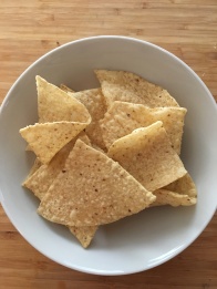Chips in the bowl